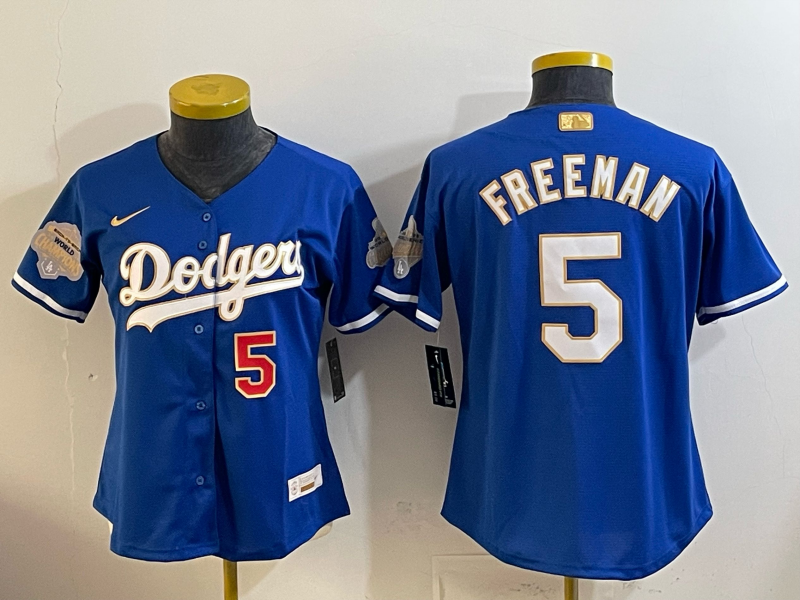 Youth Los Angeles Dodgers #5 Freeman blue Game 2026 Nike MLB Jersey 0414005->youth mlb jersey->Youth Jersey